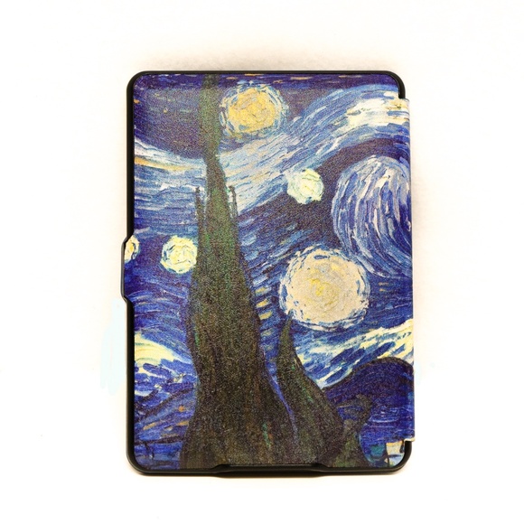 Starry Night Kindle Paperwhite Case 5th/6th/7th Generation, 2012-2016 - like new - Picture 2 of 3